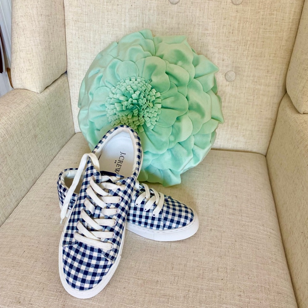 NEW JCREW canvas sneakers - Size 7